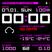华米跃我Amazfit Bip手表表盘