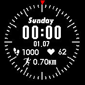 华米跃我Amazfit Bip手表表盘