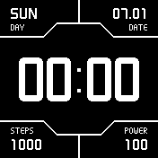华米跃我Amazfit Bip手表表盘