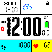 华米跃我Amazfit Bip手表表盘