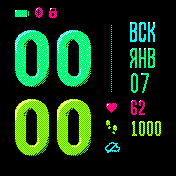 华米跃我Amazfit Bip手表表盘