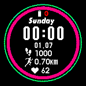 华米跃我Amazfit Bip手表表盘