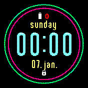 华米跃我Amazfit Bip手表表盘
