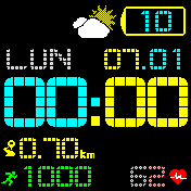 华米跃我Amazfit Bip手表表盘