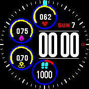 华米跃我Amazfit Bip手表表盘