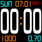 华米跃我Amazfit Bip手表表盘