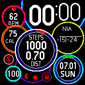 华米跃我Amazfit Bip手表表盘