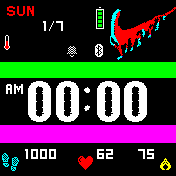 华米跃我Amazfit Bip手表表盘