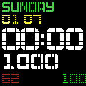 华米跃我Amazfit Bip手表表盘