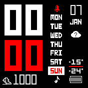 华米跃我Amazfit Bip手表表盘