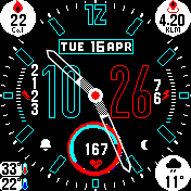 华米跃我Amazfit Bip手表表盘