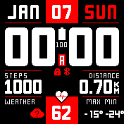 华米跃我Amazfit Bip手表表盘