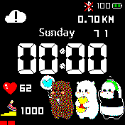 华米跃我Amazfit Bip手表表盘