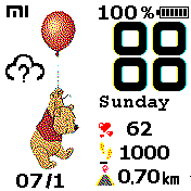 华米跃我Amazfit Bip手表表盘