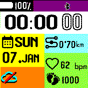 华米跃我Amazfit Bip手表表盘