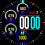 华米跃我Amazfit Bip手表表盘