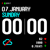 华米跃我Amazfit Bip手表表盘