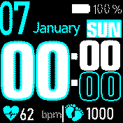 华米跃我Amazfit Bip手表表盘