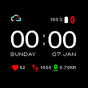 华米跃我Amazfit Bip手表表盘