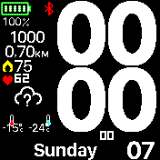 华米跃我Amazfit Bip手表表盘