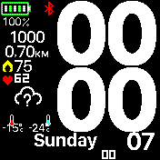华米跃我Amazfit Bip手表表盘