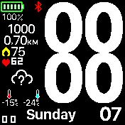 华米跃我Amazfit Bip手表表盘