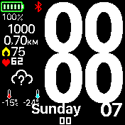 华米跃我Amazfit Bip手表表盘