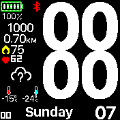 华米跃我Amazfit Bip手表表盘