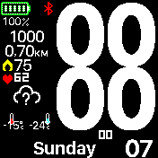 华米跃我Amazfit Bip手表表盘
