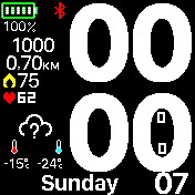 华米跃我Amazfit Bip手表表盘