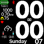华米跃我Amazfit Bip手表表盘