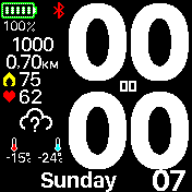 华米跃我Amazfit Bip手表表盘