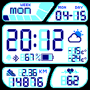 华米跃我Amazfit Bip手表表盘