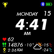 华米跃我Amazfit Bip手表表盘