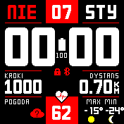 华米跃我Amazfit Bip手表表盘