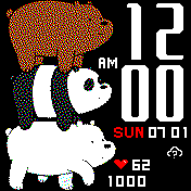 华米跃我Amazfit Bip手表表盘