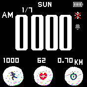 华米跃我Amazfit Bip手表表盘