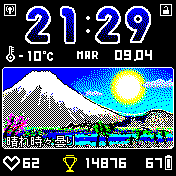 华米跃我Amazfit Bip手表表盘