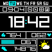 华米跃我Amazfit Bip手表表盘