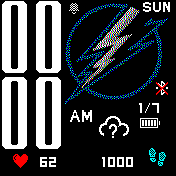 华米跃我Amazfit Bip手表表盘