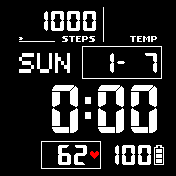 华米跃我Amazfit Bip手表表盘