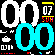 华米跃我Amazfit Bip手表表盘