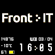 华米跃我Amazfit Bip手表表盘