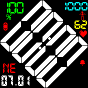 华米跃我Amazfit Bip手表表盘