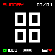 华米跃我Amazfit Bip手表表盘