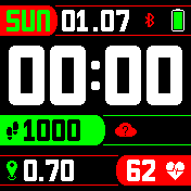 华米跃我Amazfit Bip手表表盘