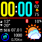 华米跃我Amazfit Bip手表表盘