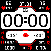 华米跃我Amazfit Bip手表表盘