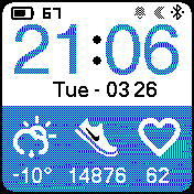 华米跃我Amazfit Bip手表表盘