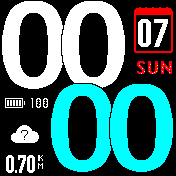 华米跃我Amazfit Bip手表表盘